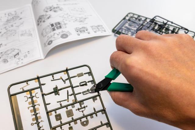 プラモデルのパーツ成型技術はすごい